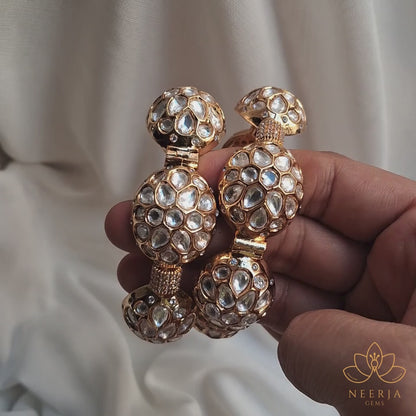 Royal Polki Dome Bangles